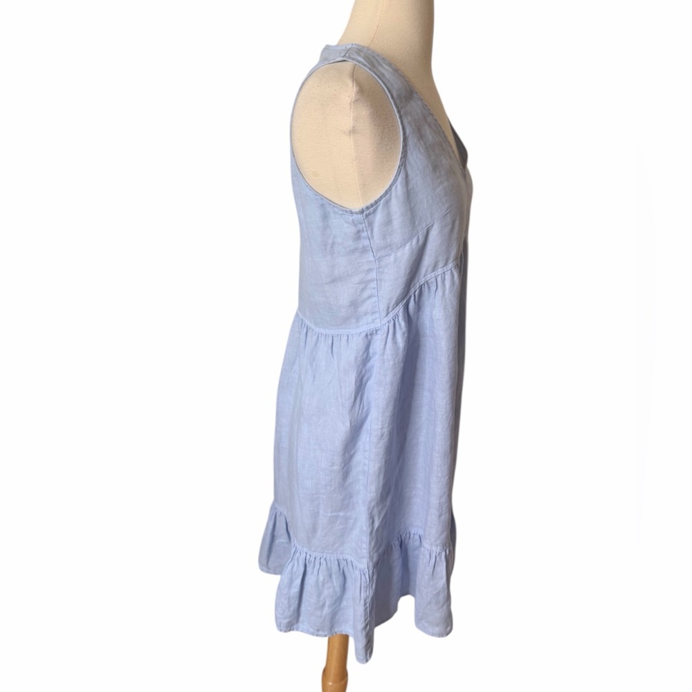 CYNTHIA ROWLEY NEW 100% LINEN DRESS. - Picture 6 of 7